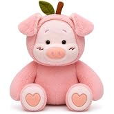 OLAOLA Piglet Plush Toy, 15.4 Inch Pig Stuffed Animal Plush | Animal Stuffed Plush, Birthday Gifts, Machine Wash, Cute and Soft, Kawaii Gifts for Kids