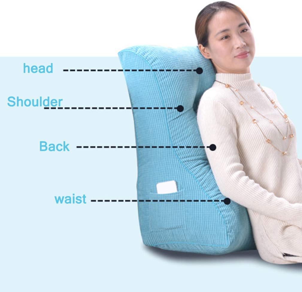 backrest pillow with pockets