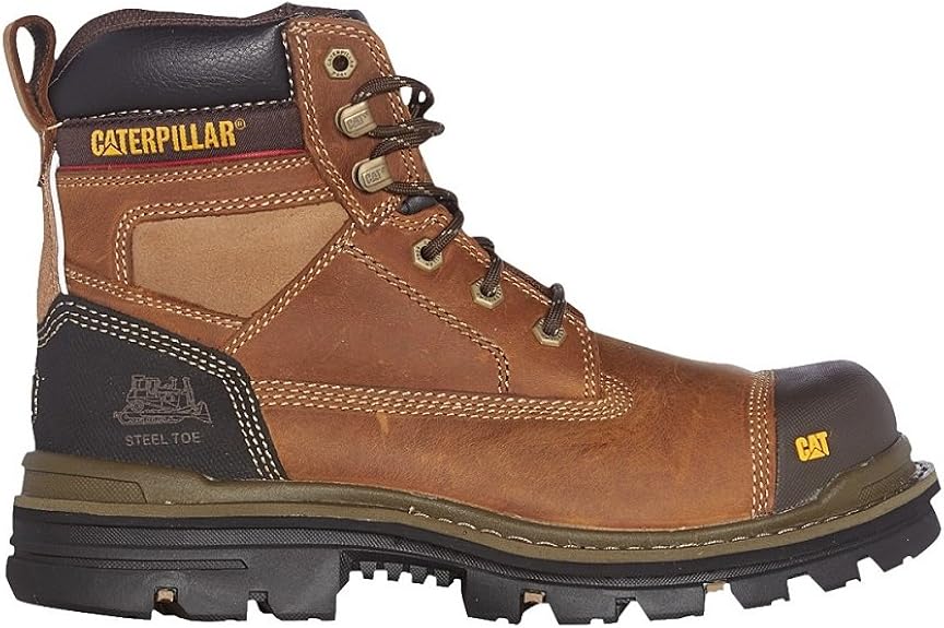 Caterpillar Gravel 6" St S3 Hro Src, Men's Ankle Boots, Beige (Dark
