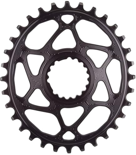 Amazon.com: Absolute Balck Oval Chainring XTR XT & SLX DIRECTMOUNT