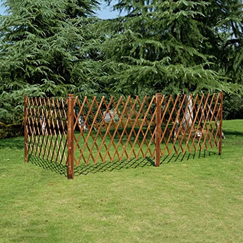 QBZS-YJ Holzzaun Zaun Zaun Partition Obstgarten im Freien Zaun aus Holz Holz Stapel Gemüsegarten Zaun Zaun Geländer… – Bild 6