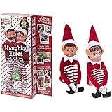 Elves Behavin' Badly - 12" Vinyl Faced Naughty Elf Doll (1 Naughty Elves - 1 Boy & 1 Girl)