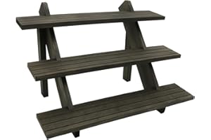 Auroal 3 Tier Earring Display Stands For Selling, Retail Display Riser Earring, Ring Holder Stand, Removable Countertop Small