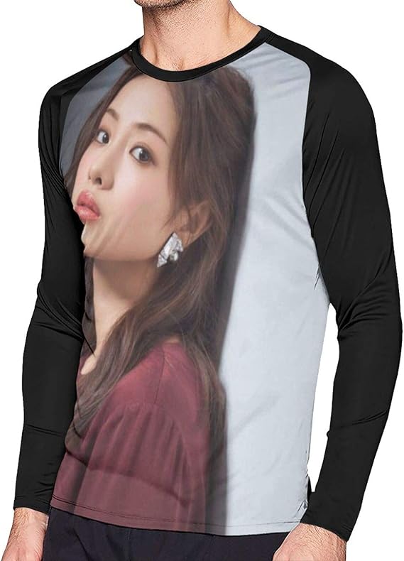 Amazon Co Jp メンズ 長袖 Tシャツ 石原里美いしはらさとみ 石原さとみ 2 Tシャツ メンズ 春 秋 冬服 インナーシャツ メンズ Tシャツ 長袖 吸水速乾 防菌防臭 クセになる肌触り 快適 カジュアル 丸首tシャツ 服 ファッション小物