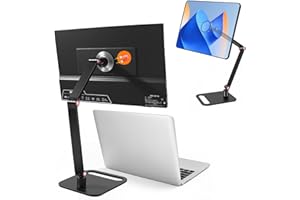 Portable Travel Monitor Stand, Strong Magnetic Portable Monitor Holder, iPhone/iPad Stand for 4.7" 12.9" 15.6" 16" 17.3" 18.5