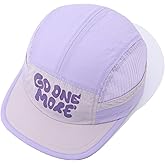 Gvatasz Mesh 5 Panel Baseball Cap Summer Short Brim Hats for Men Women Breathable Lightweight Dad Hat Umpire Cadet Cap