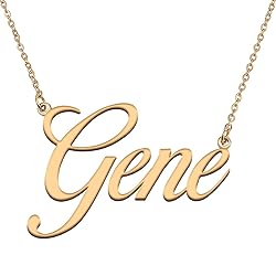 HUAN XUN Customized Custom Simple Any Name Necklace