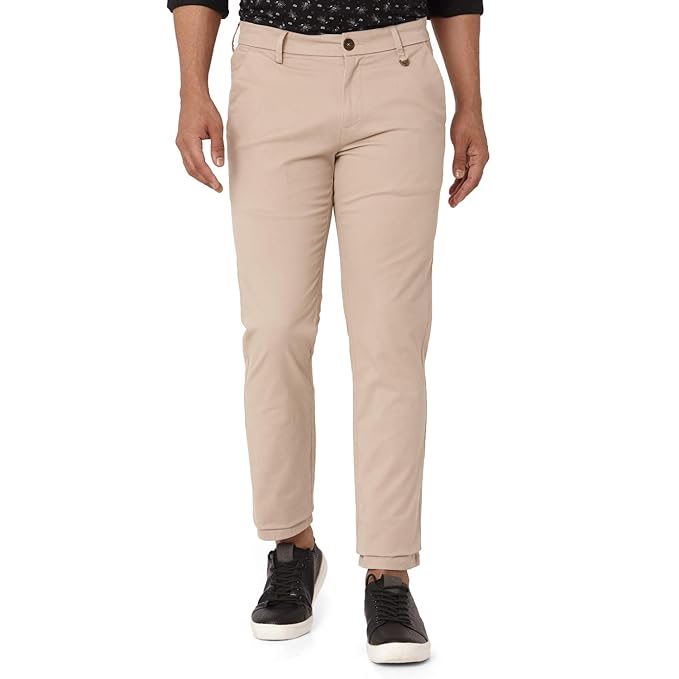 Buy Mufti Men's Slim Fit Casual Trousers at Amazon.in