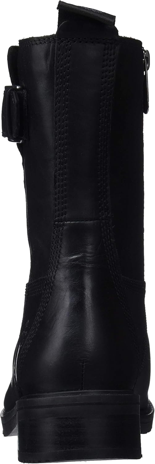 mont chevalier biker boot for women in black