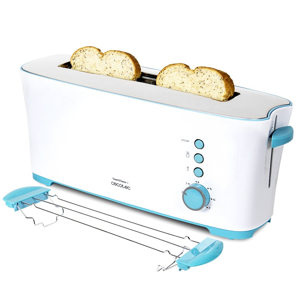 Cecotec Tostadora Toast Taste L Con capacidad para dos tostadas Ranura XL