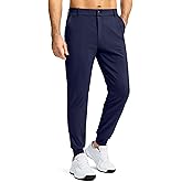 G Gradual Men's Stretch Golf Joggers with 3 Pockets Slim Fit Sweatpants Work Dress Casual Pants for Men with Belt Loops