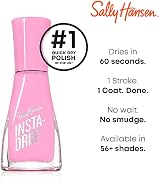 Sally Hansen Insta-Dri Peachy Breeze Nail Polish 60 Seconds 9.17ml 3-in-1 view 2