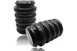 DAZZLAIT SSR-207-47 Springs Helper | Bump Stops Fit for 2011-2023 Silverado 2500/3500 HD | 2011-2023 Sierra 2500/3500 HD | 4x2 & 4x4 models | Rear Leaf Spring Suspension Kit | Set of 2