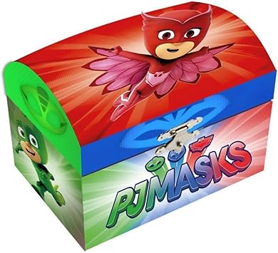 Disney – PJ Masks Caja Joyas cartón baúl, pj17011: Amazon.es: Juguetes y juegos