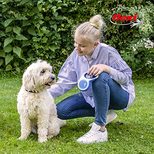 FLEXI New Comfort Retractable Dog Leash (Tape), for Dogs Up to 132lbs