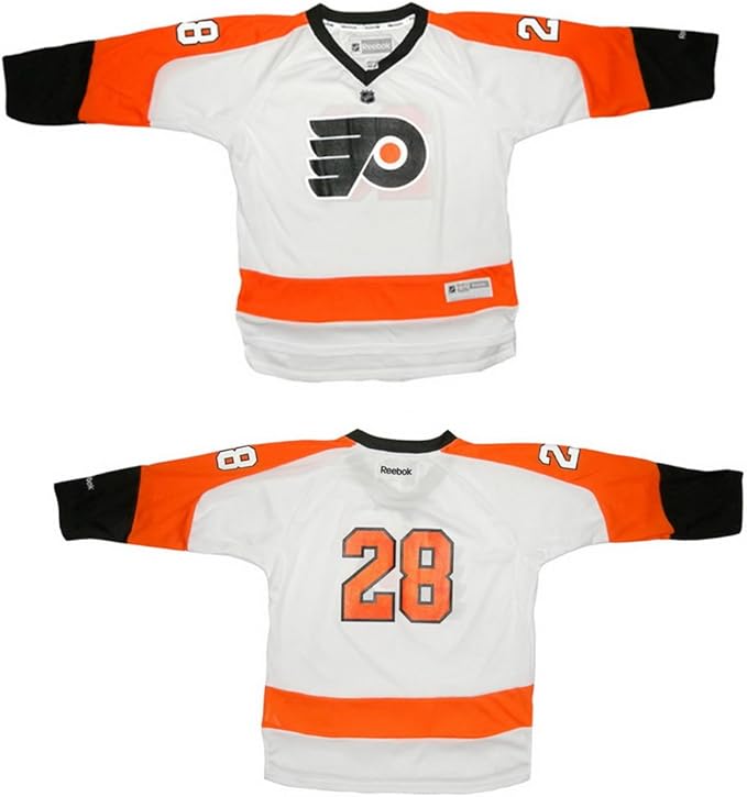 Boys NHL Philadelphia Flyers 28 Hockey Jersey / Sweater