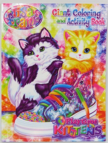 Lisa Frank coloring book, activity book, and water coloring book set