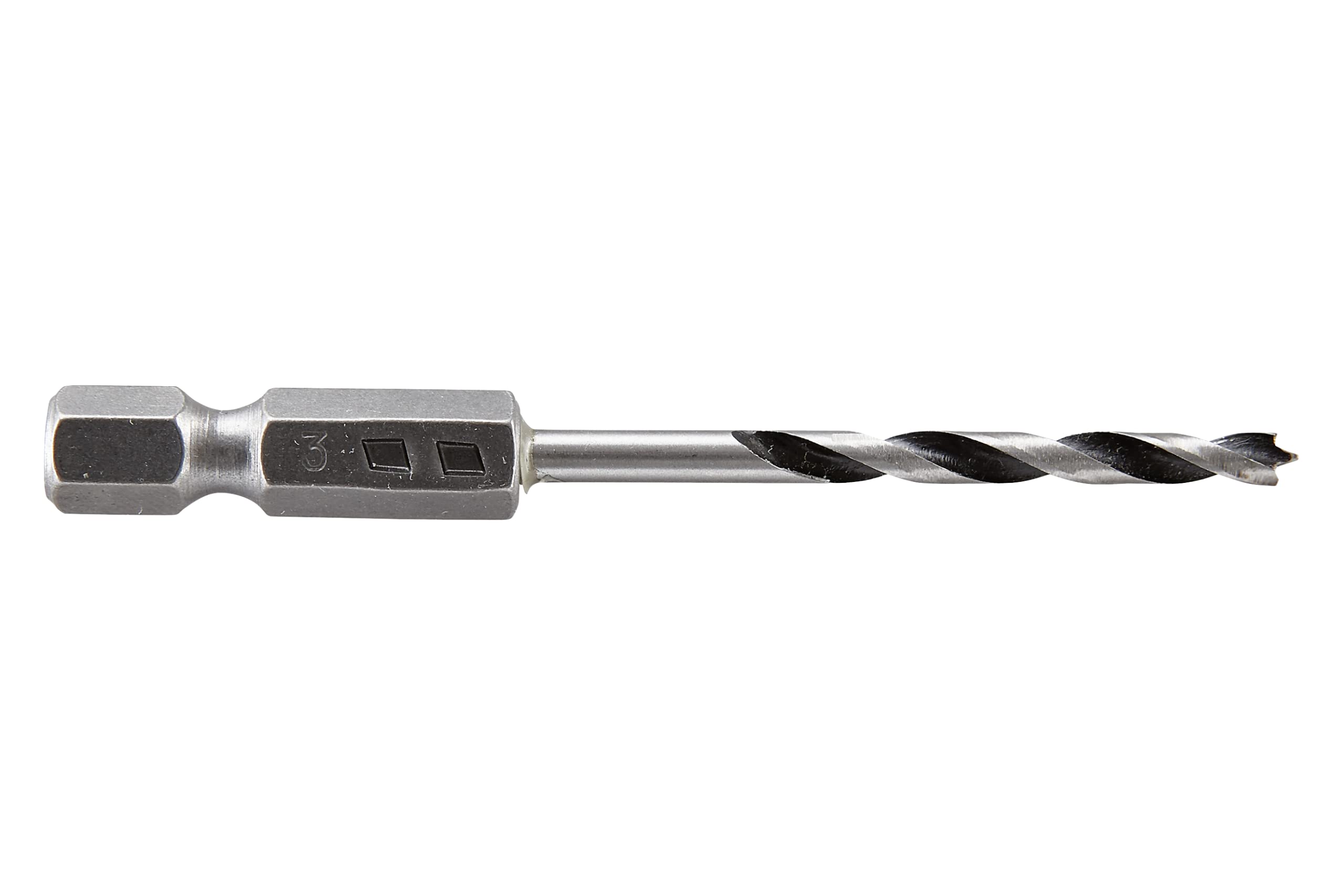 wolfcraft CV Wood Twist Drill Bit, Hexagon Shank I 7261000 I For drilling into softwood