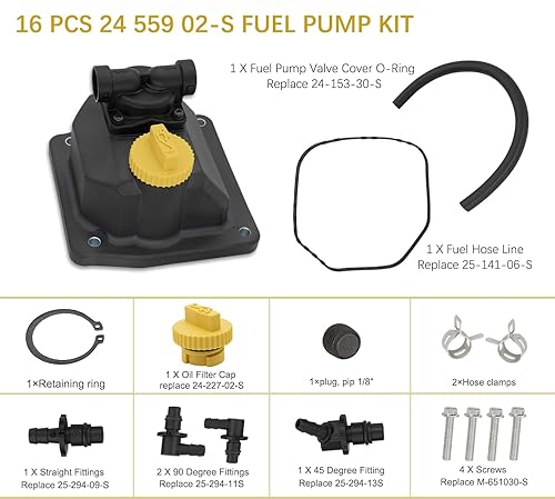 Oil Filter Cap 2422702-S Oil Fill Cap For Kohler CH620-CH752 CH18