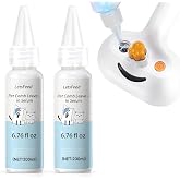 Pet Steam Brush for Dogs, Waterless Shampoo Refill for Dogs &amp; Cats (2PCS) | Self Cleaning Spray Comb with Mist, Dog Brush for Shedding, Cat Brush for Hair Removal, Long Haired Pets, Brush Not Included