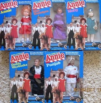 Buy LITTLE ORPHAN ANNIE Doll SET of 5 