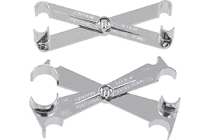 Mardatt 2Pcs Fuel Line Quick Disconnect Tool Includes 3/4", 5/8", 1/2", 3/8" Scissor Fuel Line Disconnect Tool and 5/16" & 3/