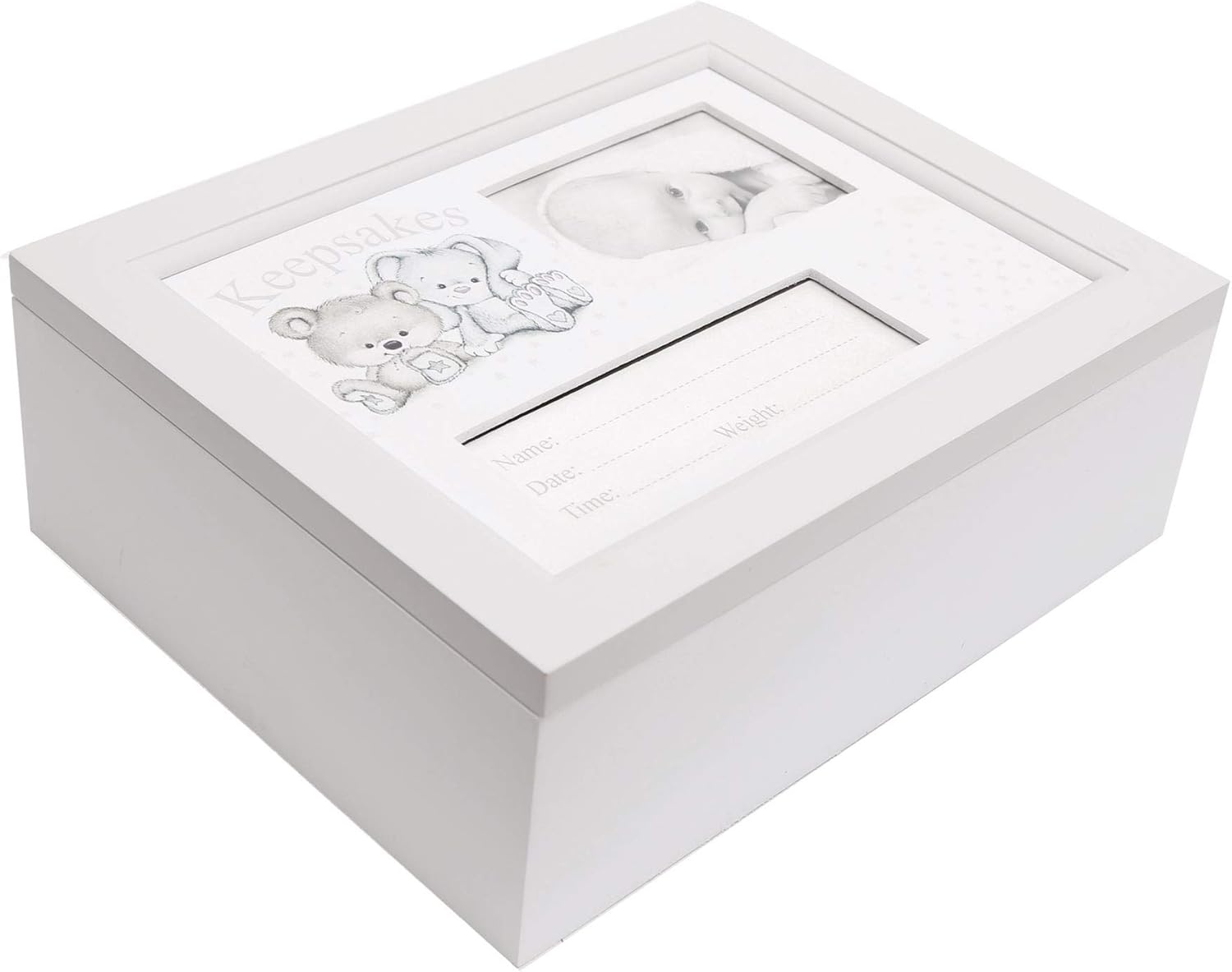 baby milestone keepsake box