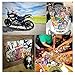Fngeen Random Sticker 50-500pcs Variety Vinyl Car Sticker Motorcycle Bicycle Luggage Decal Graffiti Patches Skateboard Stickers for Laptop Stickers (100pcs)