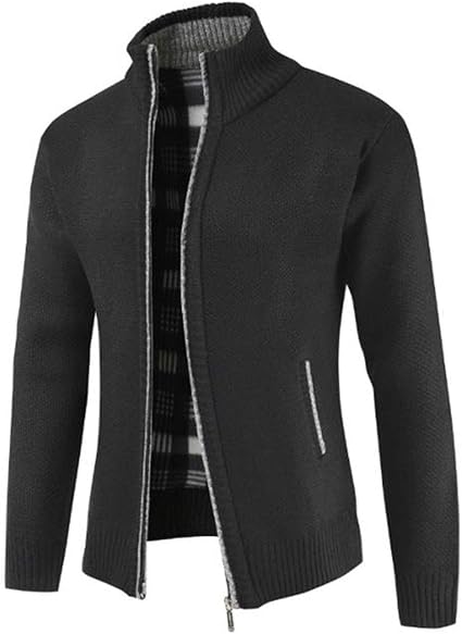 Amazon Alppv カーディガン ニット セーター メンズ ビジネス コート 韓国 ファッション メンズ 秋 冬 おしゃれ 長袖 スリム ニット セーター コート アウター ジャケット カーディガン 通販