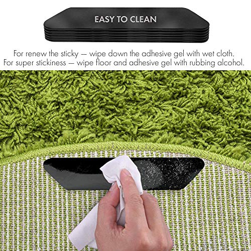 image for Case Okay Carpet Tape Rug Pud Anti Curling Rug Grippers Non Slip Carpe