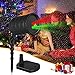 AUTO-VOX Christmas Outdoor Laser Light Projector with RGB Moving Stars Laser Show for Christmas,Holiday,Party,Landscape,and Garden Decoration
