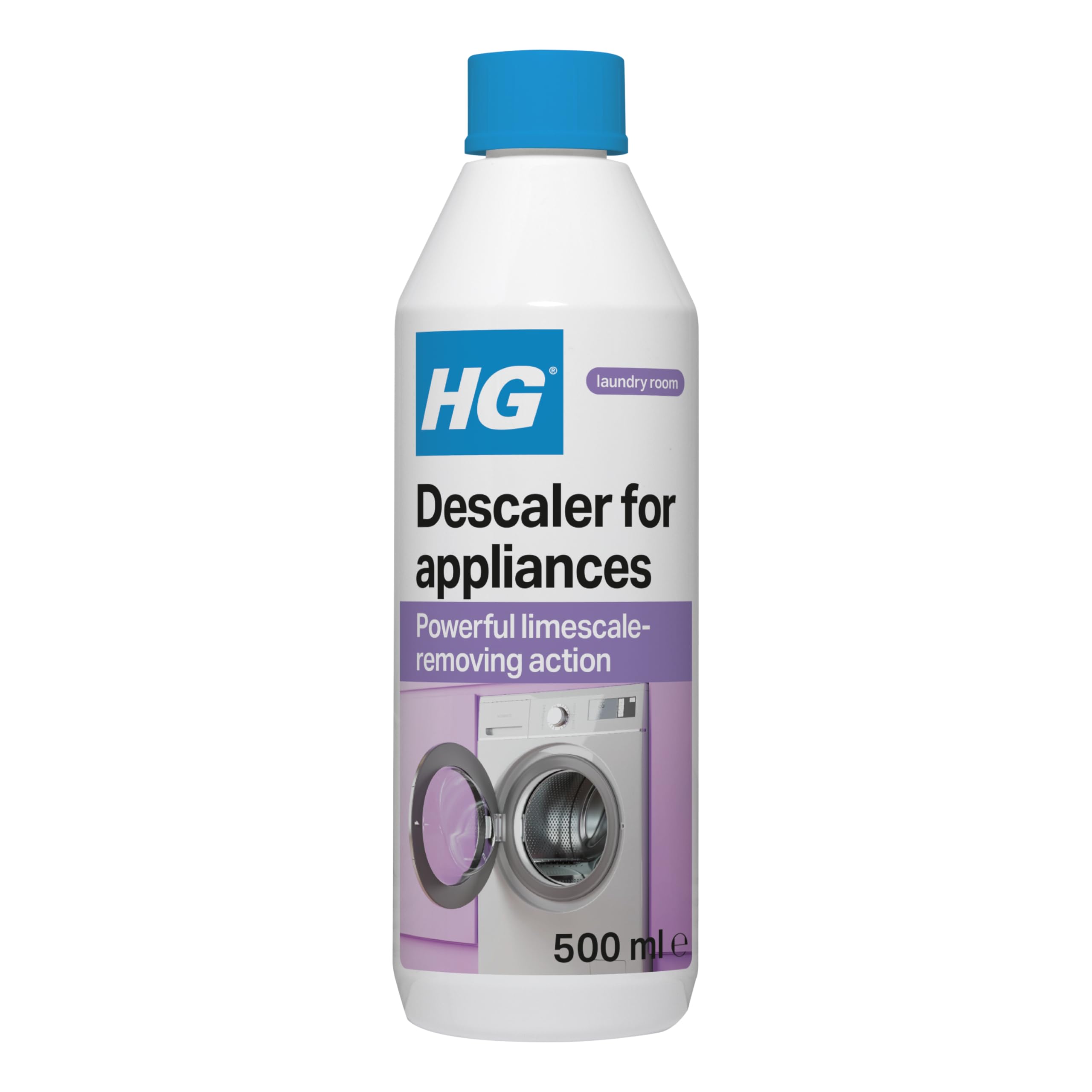 HG Descaler – Powerful Limescale Remover for Kettles, Coffee Machines, Washing Machines & Irons – 500ml