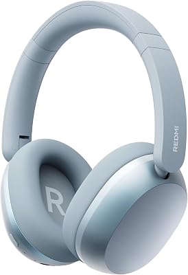 Redmi Headphones Neo, Wireless Over-Ear, Cancellazione rumore, Blu