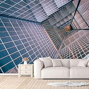 Wall Murals for Bedroom Spatial Perspective Large Removable Wallpaper Peel and Stick Wall Stickers - 66x96 inches