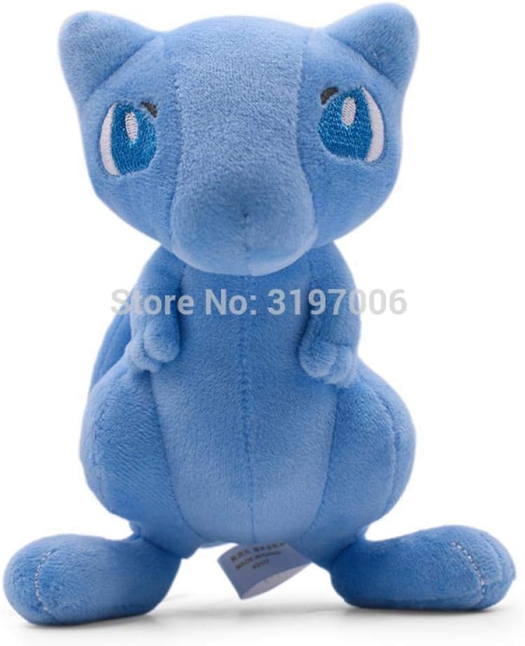 7'' 18CM Blue Mew Stuffed Plush Dolls Christmas Gift Baby Toys Soft Stuffed Doll Mew