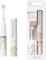 Matchstick Monkey Baby Toothbrush Ultrasonic Soft Bristles BioCote Cap AAA view 1