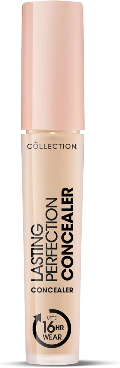 Collection Lasting Perfection Concealer Toffee 4ml 16-Hour Wear Vegan Buildable