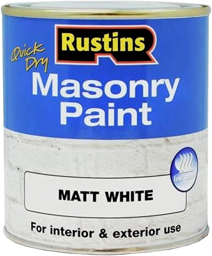 2 x 250 ml Masonry Paint White Amazon.co.uk DIY & Tools