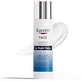 Eucerin Face Immersive Hydration Night Cream, 2.5 OZ | Night Cream for Face with Hyaluronic Acid and Provitamin B5, Reduces Look of Fines Lines and Wrinkles, Fragrance and Dye Free