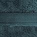 Superior Egyptian Cotton Pile 6 Piece Towel Set, Includes 2 Bath, 2 Hand, 2 Face Towels/Washcloths, Ultra Soft Luxury Towels, Thick Plush Essentials, Guest Bath, Spa, Hotel Bathroom, Teal