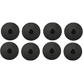 Leaf Spring Helper Insulator Pad Bushings 2C3Z5586AA Compatible with Ford 2000-2019 F-Series E-Series (8Pcs - Black)