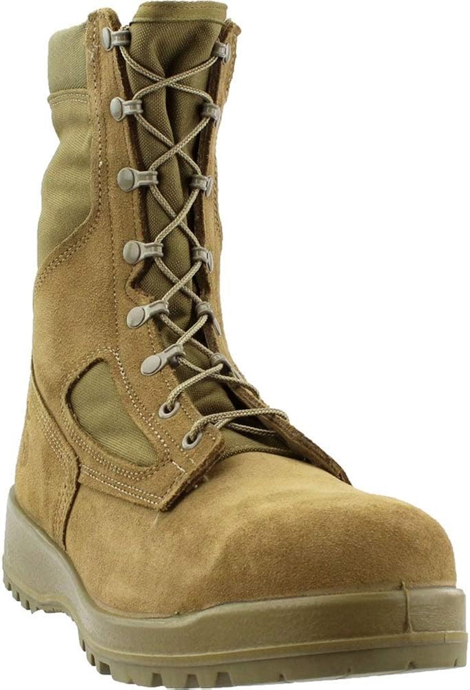 Belleville 550 USMC Steel Toe Coyote Tan 8" Combat Boot