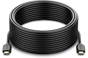 Fosmon 4K HDMI Cable 50FT/15M, HDMI 2.0 Cable 4K@60Hz/2160p Support 18Gbps, HDCP, 3D, ARC, Dolby TrueHD, 30AWG Compatible wit