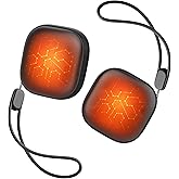 Okayice Magnetic Hand Warmers Rechargeable 2 Pack, Ultra Slim Electric Handwarmers,3 Levels Smart Heating,Portable, UL Certified, Pocket-Sized Camping Golf Hunting Essentials, Gifts for Men