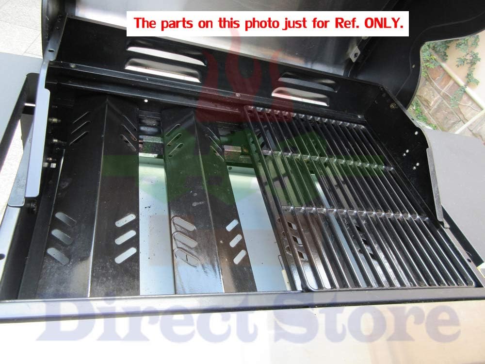 Direct Store Parts Kit DG132 Replacement for Gas Grill Brinkmann 810-1575-W Gas Grill Parts Kit (Stainless Steel Burner + Stainless Steel Carry-Over Tubes + Porcelain Steel Heat Plate) : Garden & Outdoor