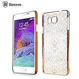 Baseus [Elegance Series] Ultra Slim [0.75 mm] Classic European Pattern Design Bumper Case Cover Shell for Samsung Galaxy Alpha / SM-G850 Gold