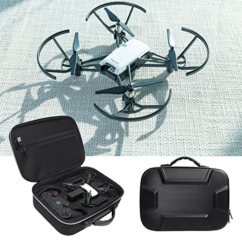 Esimen Hard Case for DJI Tello, Game Controller,Charging Cable DIY Accessories Throw and Fly Carry Bag Protective Box - Thumbnail 5