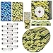 Vons co. Party Pack For Nerf - 12 pack (60 piece) - Safety Glasses, Nerf Themed Disposable Plates, Cups, Napkins - Camouflage Bandanas - Target