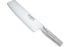 Global Vegetable Knife Fluted, 18 cm, Silver, L (G81)