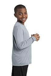 SPORT-TEK Boys' Long Sleeve PosiCharge Competitor